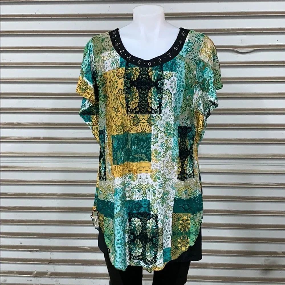 🛍️Style & Co lined top size Large - Picture 3 of 8